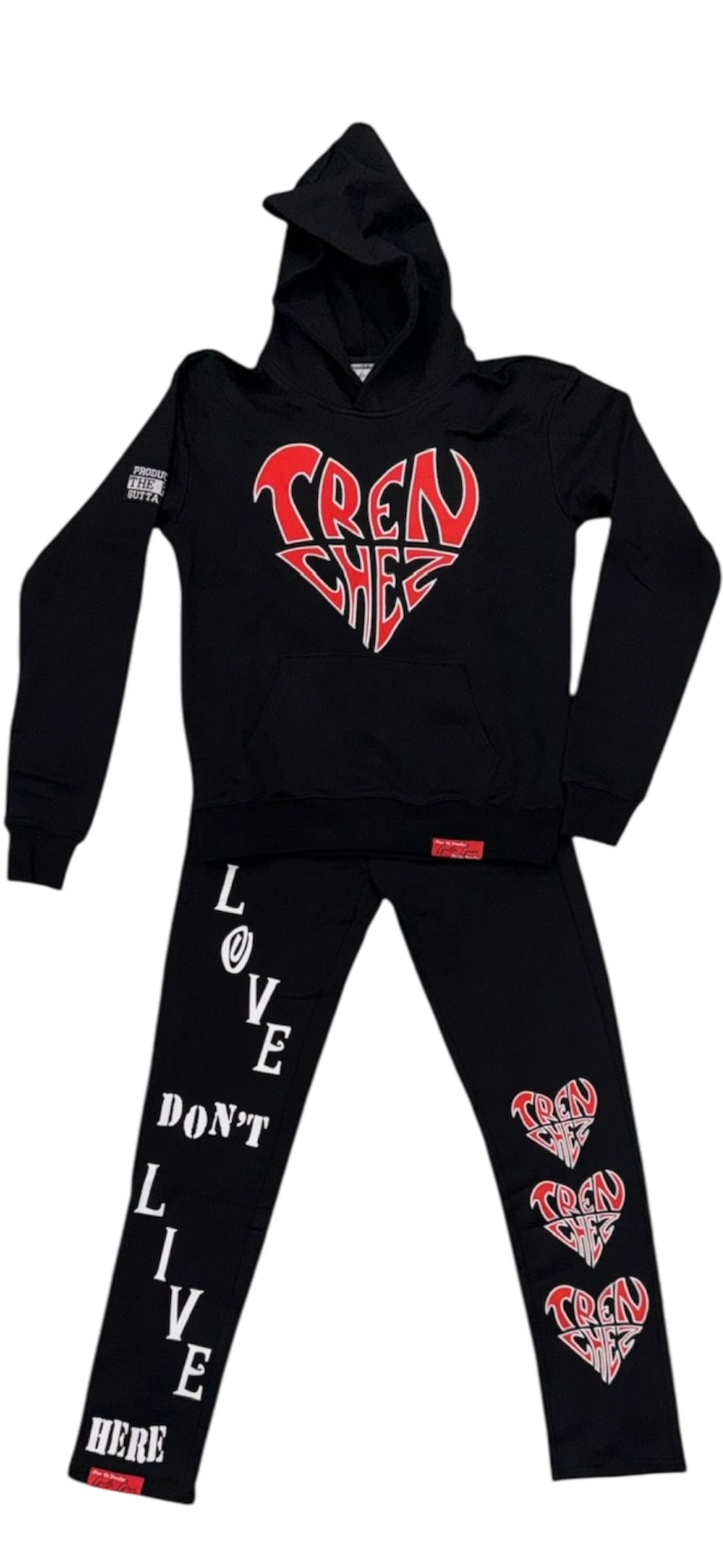 Heart of Trenchez sweatsuit